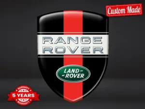 Land Rover Logos Silicone Auto Résistants Limité Qualité